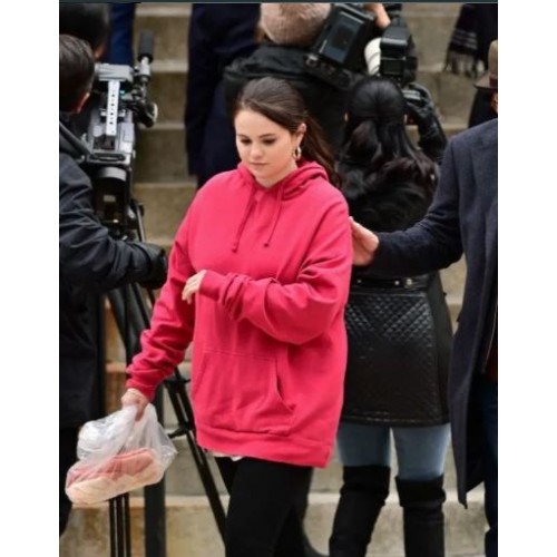 Only Murders in the Building Selena Gomez S02 Pink Hoodie